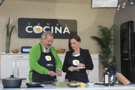 Grabación del estreno del programa “Hoy cocina mi alcalde” Grabación del estreno del programa “Hoy cocina mi alcalde”